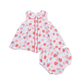 Sleeveless Jill Dress w/Bloomer, Strawberry Bliss