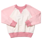 Puzzle Sweatshirt, Pink Colorblock
