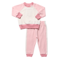 Puzzle Jogger Set, Pink Colorblock