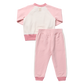 Puzzle Jogger Set, Pink Colorblock