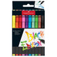 Black Edition Felt Tip Brush Pens 10ct
