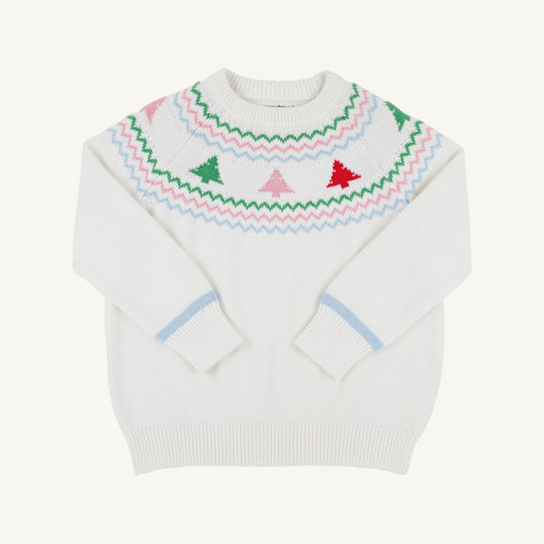 Isabelle's Sweater, Fairisle Christmas Trees