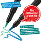 Black Edition Felt Tip Brush Pens 10ct