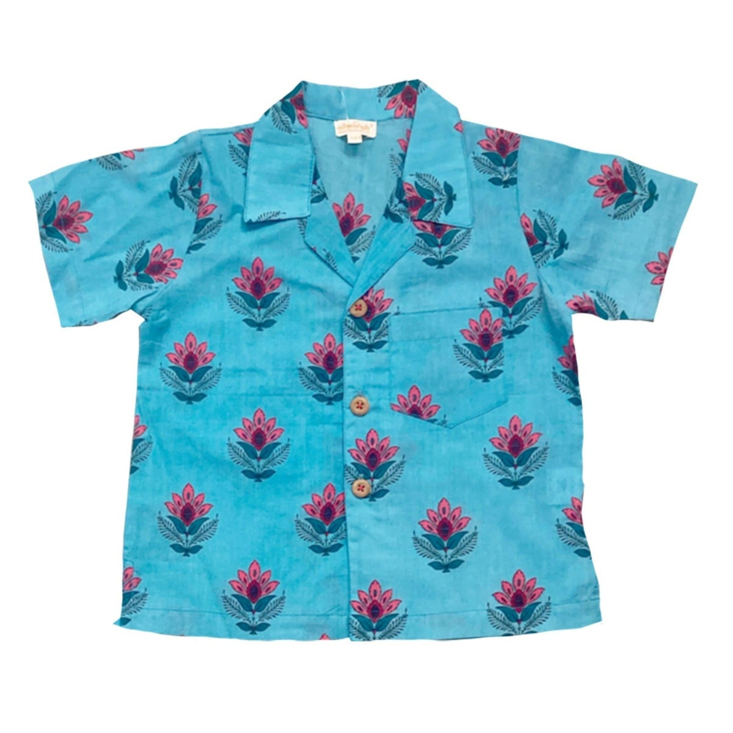 Shirt, Oliver, Blueberry