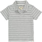 Admiral Polo, Black/White Stripe