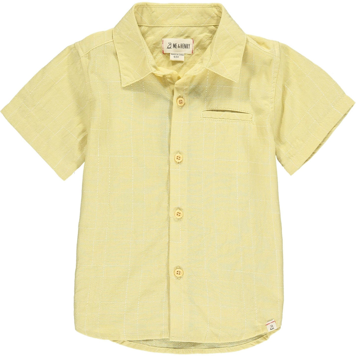 Newport S/S Shirt, Yellow
