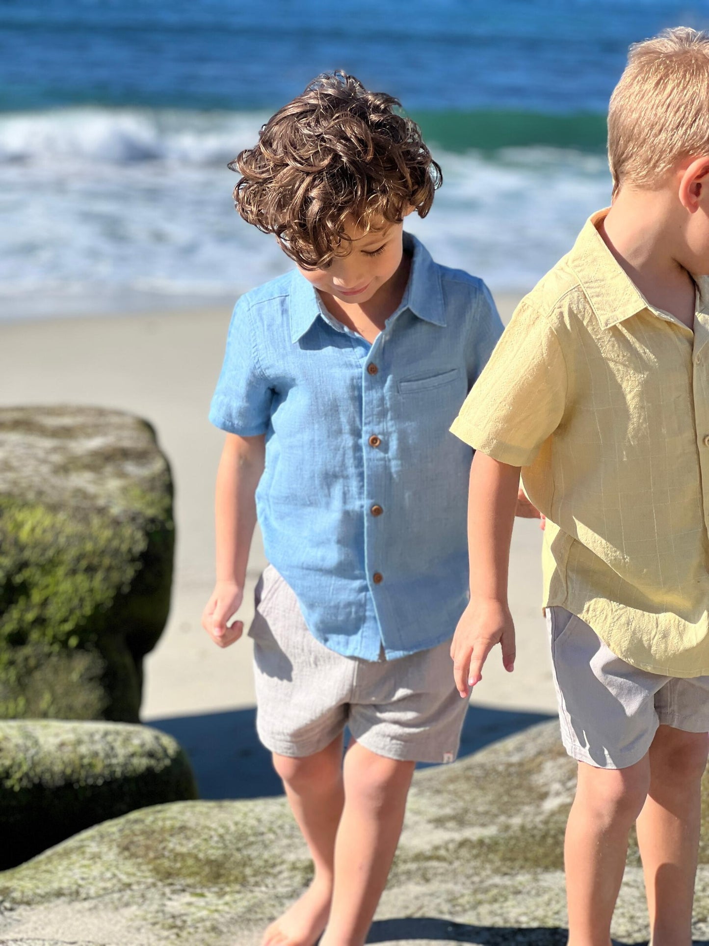 Newport S/S Shirt, Yellow