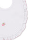 Bib w/ Hand Emb Dot, Strawberries on Top