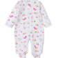 Footie w/Zip, Deep Sea Divers, Pink