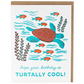 Sea Turtle Birthday Card